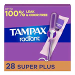 Tampax Radiant Tampons