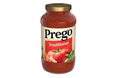 2 Prego Sauce Jars