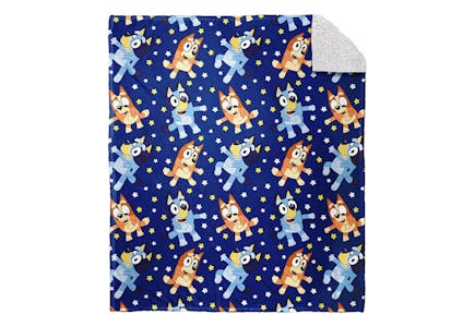 Bluey Throw Blanket