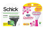 2 Schick Razor Refill Packs