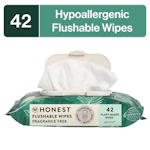Honest Flushable Wipes