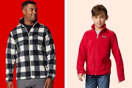 I Found Columbia Fleece Jackets for the Whole Family — All Under $23 card image