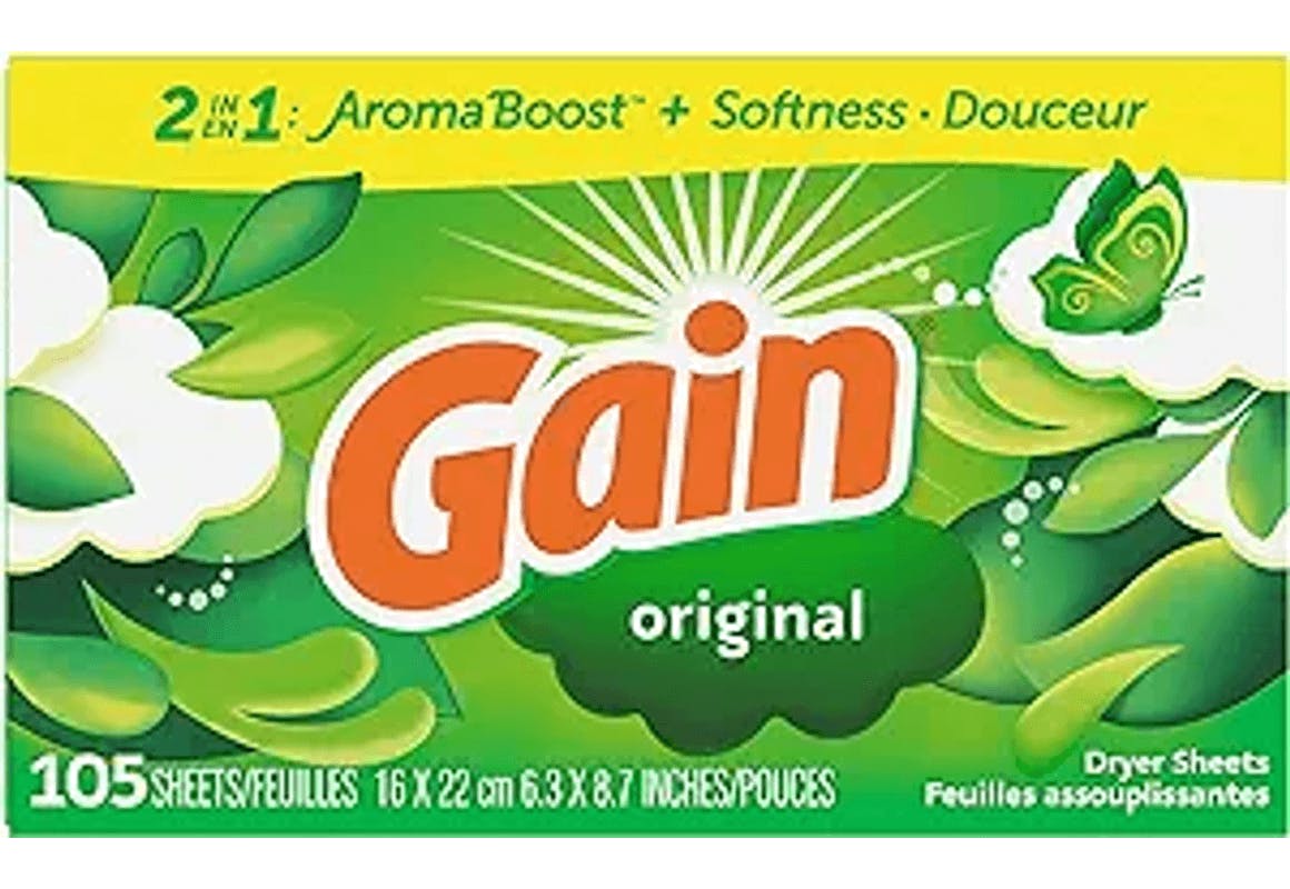 4 Gain Dryer Sheets