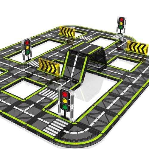 Magnetic Tiles Road Set