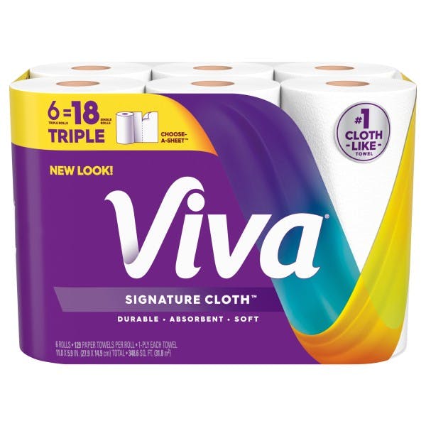2 Viva Paper Towel 6-Packs