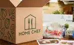 Home Chef meal kit box with fresh ingredients