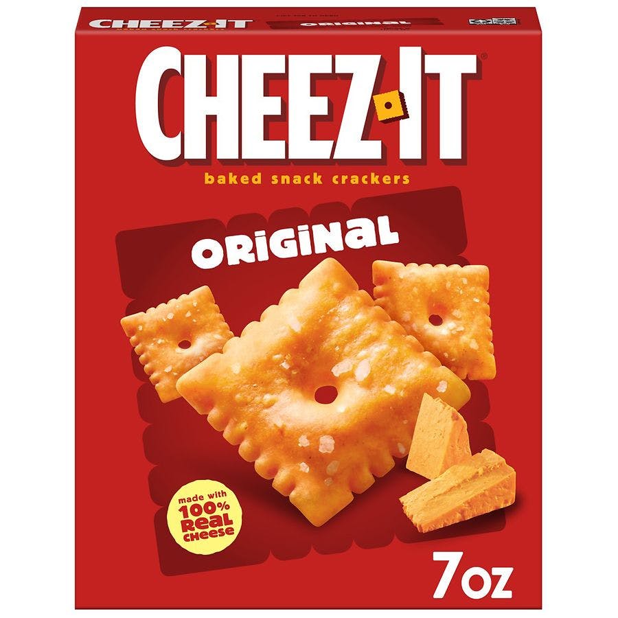 2 Cheez-It Cheese Crackers Boxes