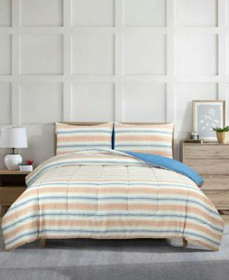 Macy's Cloud Stripe Comforter Set