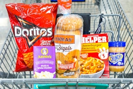 kroger matchup groceries in shopping cart