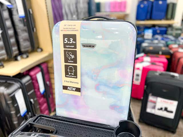 Hardside Spinner Carry-On Luggage, Now Only $39 at Kohl's (Reg. $120) card image