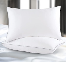 Queen-Size Bed Pillows 2-Pack, Only $15.75 on Amazon card image