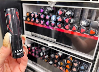 NYX lipstick display