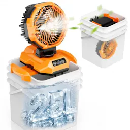Bucket Portable Misting Fan
