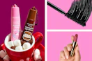 various lip products and mascara