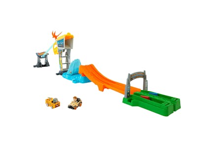 Hot Wheels Verse Jurassic World Set