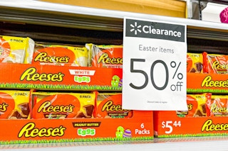 Walmart Reese's Easter Clearance: 50% off