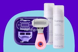 Flamingo Travel Razor Kit