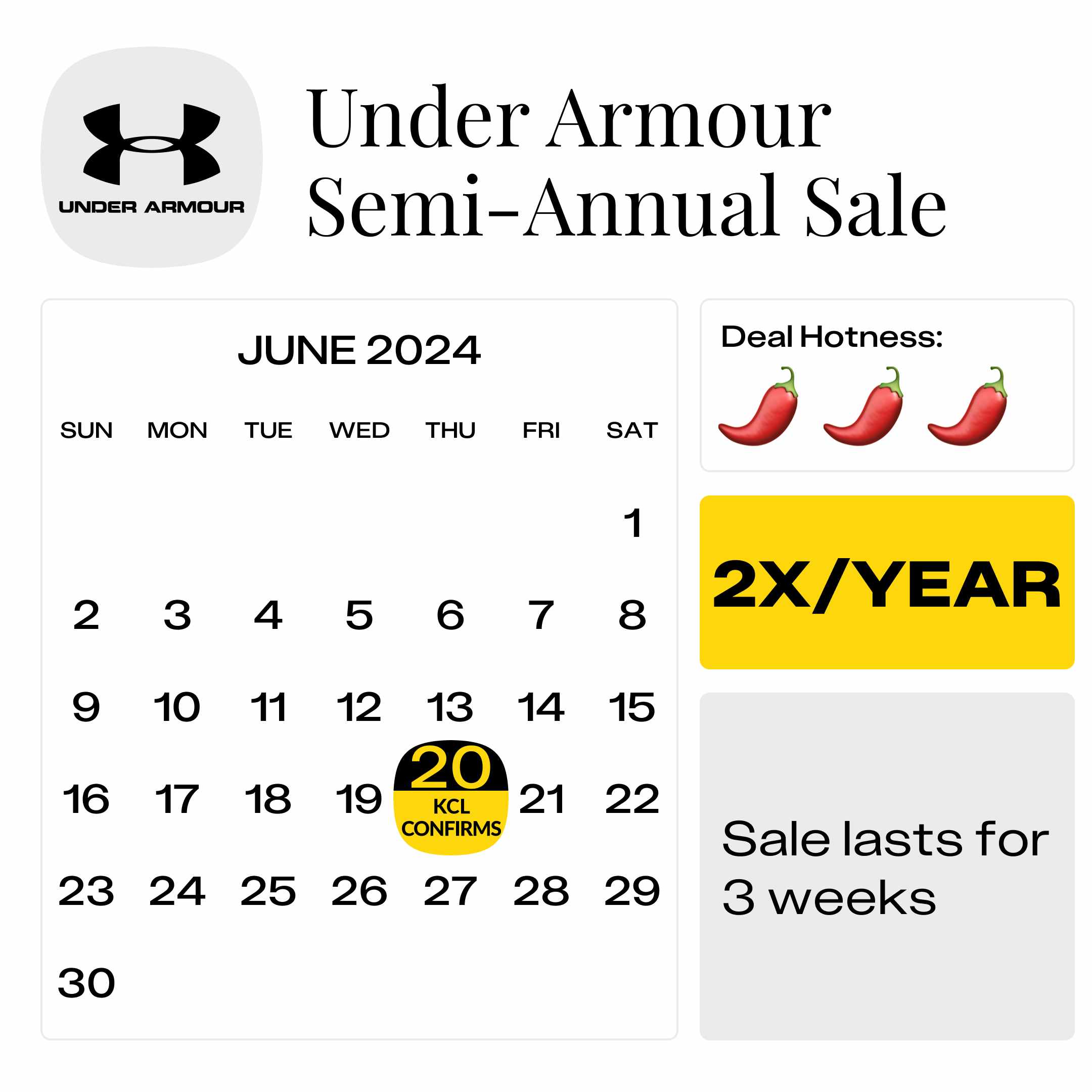 Under Armour SemiAnnual Sale 2024 Deals The Krazy Coupon Lady