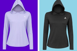 Adidas Lightweight Hooded Sweatshirt, Only $19.99 Shipped (Reg. $90) card image