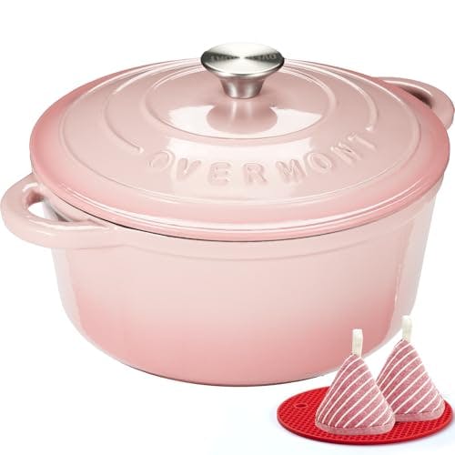 Overmont Enameled Dutch Oven