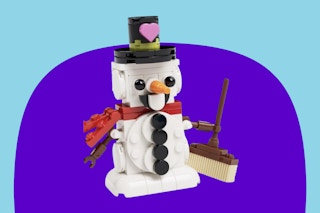 snowman lego set