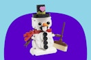 snowman lego set