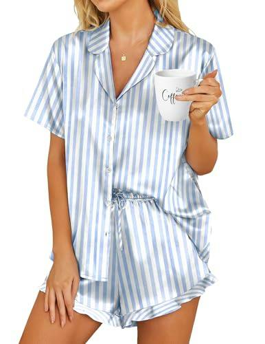 Women's Satin Pajama Set