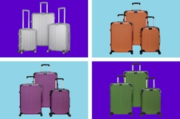TSA-Compliant 3-Piece Luggage Set, Only $75 at The Home Depot (Reg. $267) card image