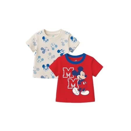 Kids' Mickey Mouse 2-Pack Tees