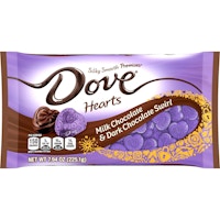 2 Dove Hearts Chocolate Bags