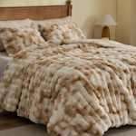 BEDELITE Faux Fur Comforter Set