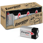 Energizer 9V Batteries 8-Pack