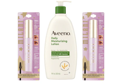1 Aveeno + 2 Milani