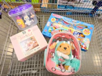 sams club toys in shopping cart