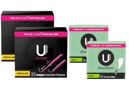 4 U by Kotex Products