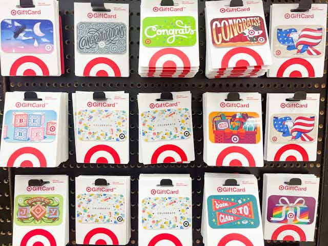 Target Gift Card Sale 2023: Save 10% on Target Gift Cards Dec. 2 - 3 card image