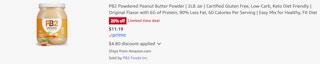 Amazon PB2 Peanut Butter Powder 2025