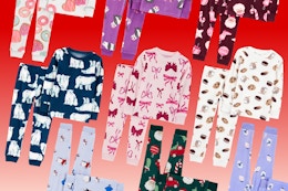 9 Carters toddler pajama sets