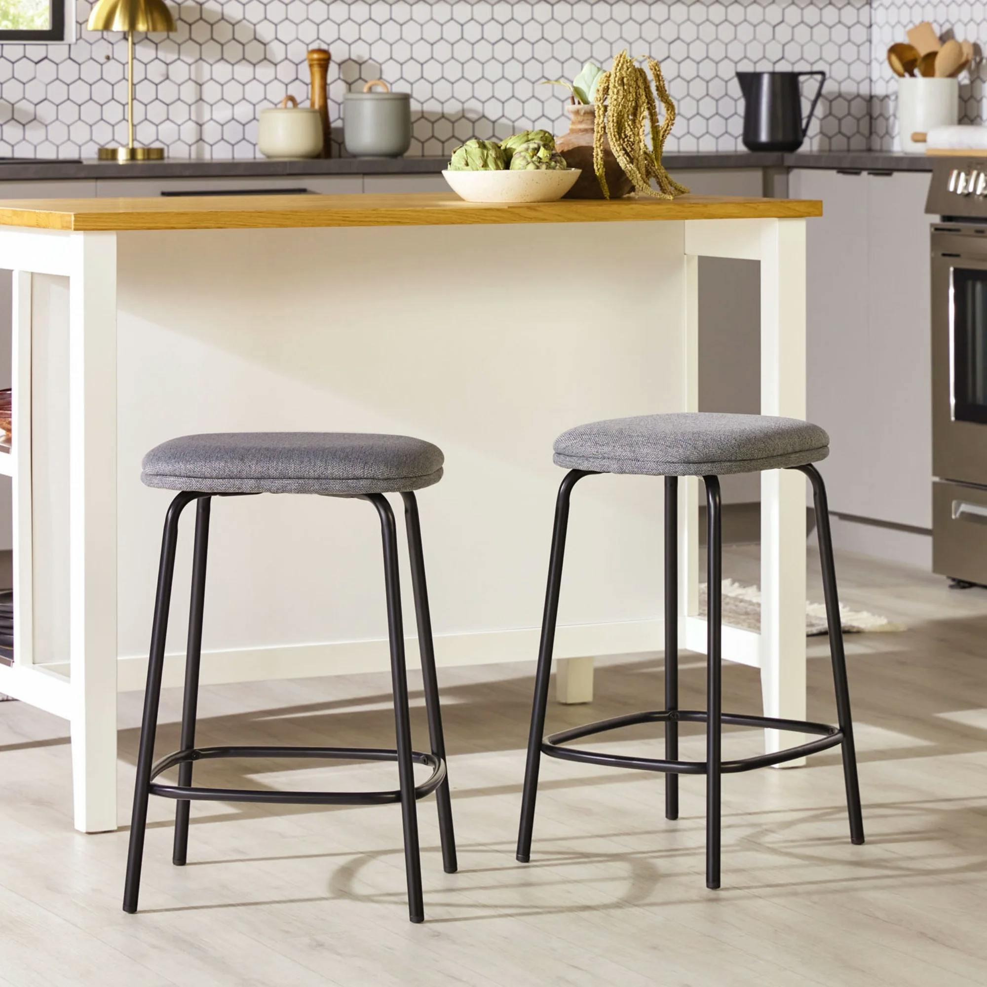 Walker Edison Counter Stool Set