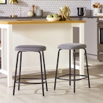 Walker Edison Counter Stool Set