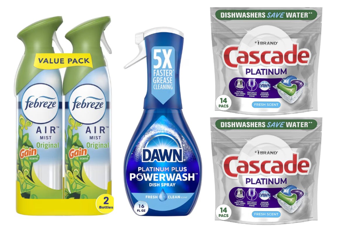 4 P&G Household Products