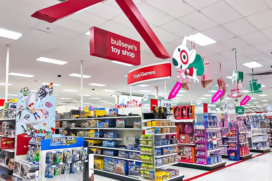 Target Toy Section