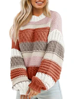 Women's Color Block Sweater