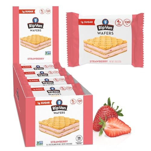 Rip Van Wafels Strawberry Cookies