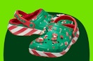disney lined crocs 