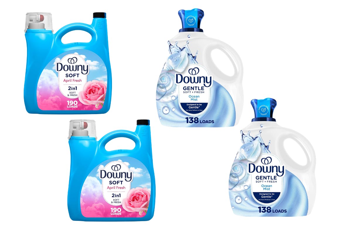 4 Downy Liquid Fabric Softeners