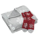 Warm & Cozy Throw and Sock Set
