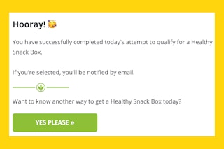 Healthy Snack Boxes Fine Print