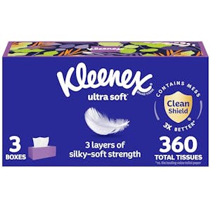 Kleenex Ultra Soft Tissues 3-Pack