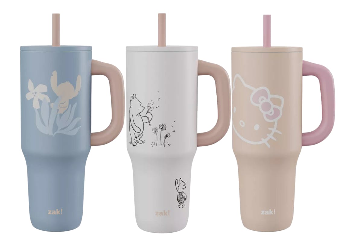 Zak Designs Character Straw Tumbler